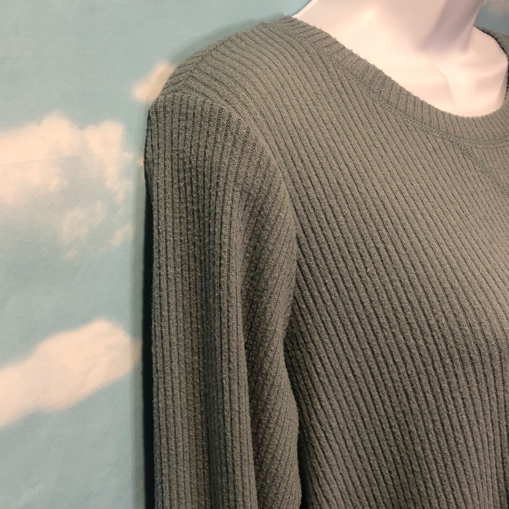 Abercrombie & Fitch Long Sleeve Blue Green Shirt - Picture 3 of 6